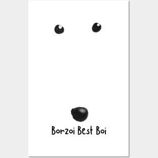 borzoi best boi Posters and Art